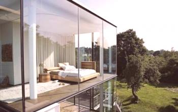Panoramatická okna v soukromém domě - výhody a nevýhody