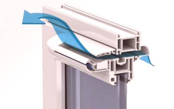 Co je to přívodní ventil na plastových oknech a jak jej instalovat